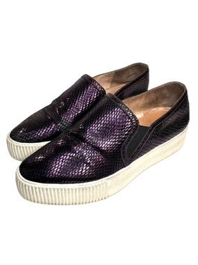 Joy & Peace Y2K Purple Trainers |